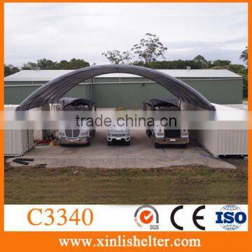 outdoor container carport rain shelter