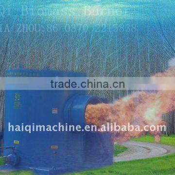 biomass burner for heating system