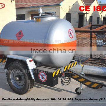 1000L 2000L fuel tanker semi trailer