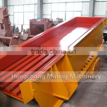 Linear coal vibrating hopper feeder