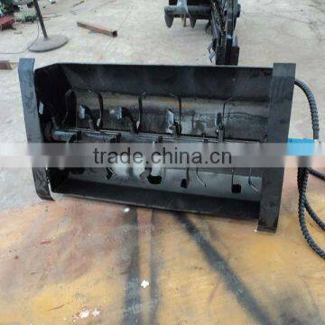 rotary plow for skid steer loader