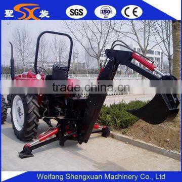 2017 hot sale backhoe loader low price excavator with tractors