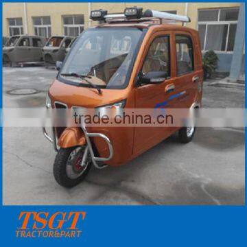 like city car closed cabin gasoline tricycle with 150cc engine and auto gearbox