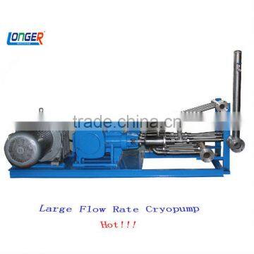 Cryogenic liquid oxygen gas filling pump