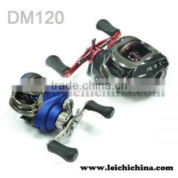 Stock available streamlined shape low profile bait casting reel