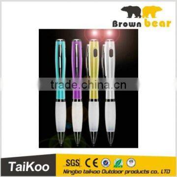 plastic ballpoint pen light