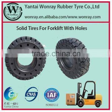 Pneus Solid 7.00-12 6.50-10 Tyre and Rim for Forklift Tyre photo-6