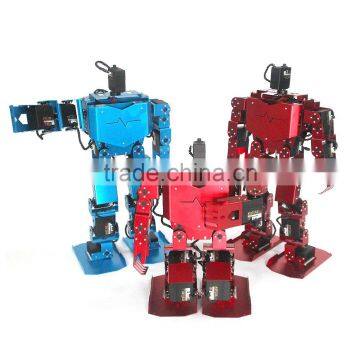 17 Degrees of Freedom Bipedal Humanoid Robot With Full Steering Bracket Accessories(Red) MK-A0001-2 photo-3