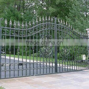 wrought iron Gate easy residential security gate