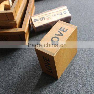 Wooden Wedding Decoration Table Centerpiece photo-6