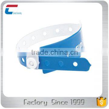 13.56Mhz RFID PVC wristbands disposable plastic NFC bracelet