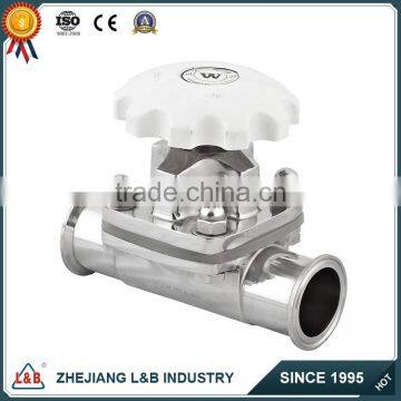 Sanitary Stainless Steel Import Clamped Diaphragm Valve photo-2