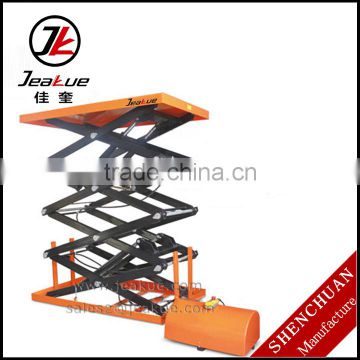 Capacity 400/800kg Electric Lifting Four Scissors Lift Table for Sale