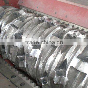 SKD-11 Blade Double Shaft Plastic Shredder for Hard Waste Plastic photo-6