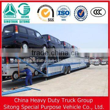 Chinese Manufacturer 3 Axle Truck Trailer Car Transport Trailer and Truck for Sale photo-2