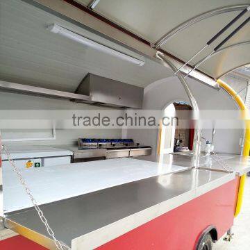 Made in China Street Fast Food Cart/catering Food Trailer/concession Food Van With CE and Braking System for Sale YG-LSS-02 photo-6