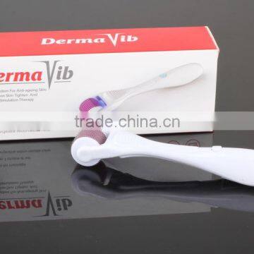 Hot Sale 6 in 1 Derma Roller 540 Needles Micro Needle Roller Multifunction PDT Interchangeable Roller Derma Vib photo-2
