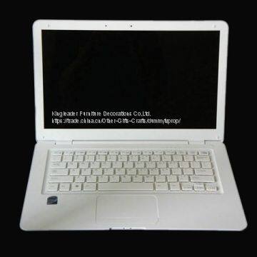 High Quanlity DUMMY PLASMA Laptop PROP Fake Laptop(white)notebok Air Screen Computer Model photo-4
