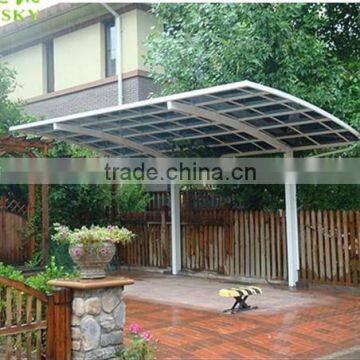 Modern Outdoor Modern Cantilever Aluminium Carport,car Shade Parking photo-6