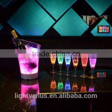 Bar Decoration Colorful Led Wine Cooler photo-2