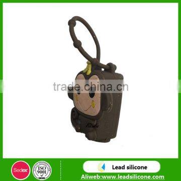 Factory Direct Wholesale Mini Monkey Silicone Hand Sanitizer Holders,Hand Pocketbac Holder photo-3