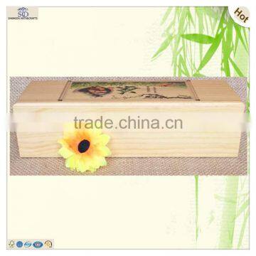 Heze co Chinese Printed Picture Wooden Tea Box photo-4