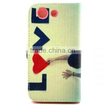 Cute Little Cartoons Pattern Leather Flip Case for Universal for Sony Z3mini photo-5