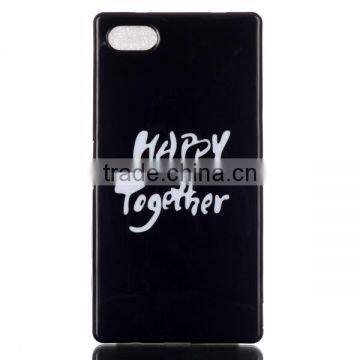 China Wholesale Soft TPU Cell Phone Case,IMD Soft Silicon Design Mobile Case For Sony Z5 Mini photo-2