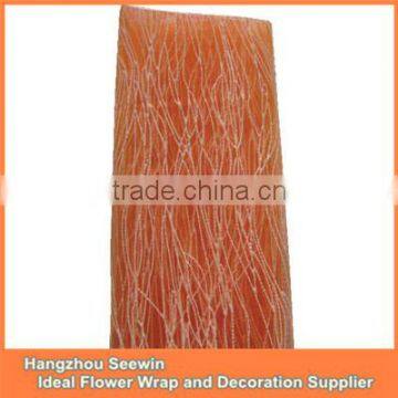 Orange Nylon Banquet Table Cloth