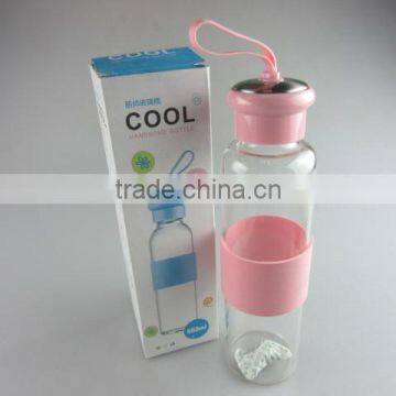Glass Bottle With Silicone Heat Proof photo-5