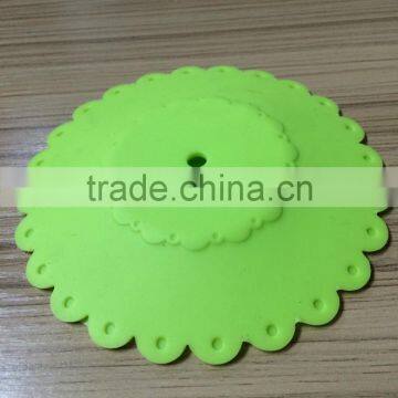 Green Beautiful New Design Silicone Cup Lid photo-2
