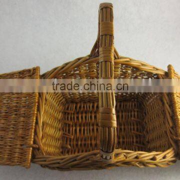 Homes Hand-Woven Decoration Picnic Basket Retail photo-3