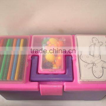 tooling box plastic storage student stationery case