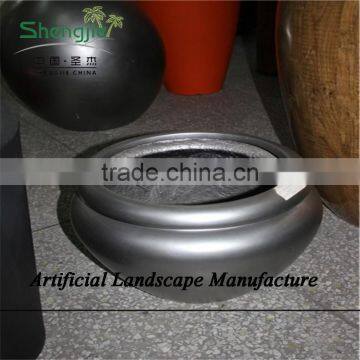 SJZJN 2647 best selling products letter shaped planters fiberglass lighted planters