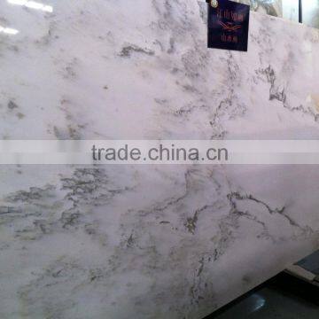 Competitive Price Nature Marble Green Land View Marble White Marble Tile photo-4