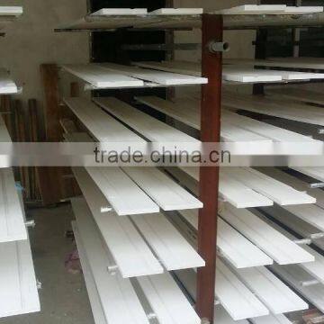 Gesso White Primed Skirting Board for Buidling Decoration MDF Board photo-3