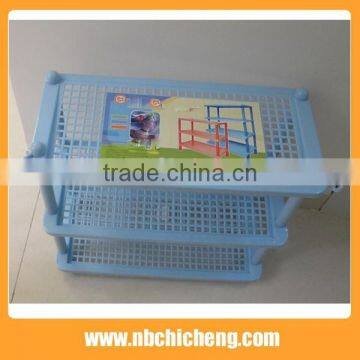 Hot Sale Plastic Foldable Shoe Rack photo-3