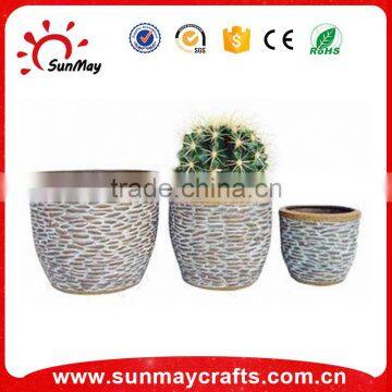 garden kettle shaped flower pot