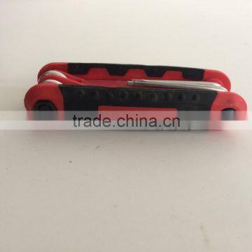 Factory Directly Galvanization Folding Type 8PC Allen Wrench Hex Key Hand Tool Set photo-6