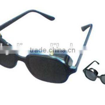 folding side shield protection safety welding goggle