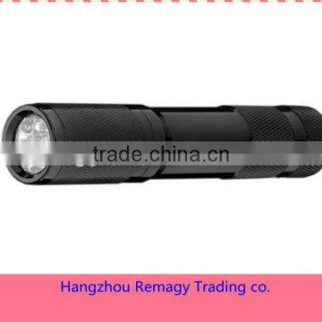 Aluminium Led mini torch light black