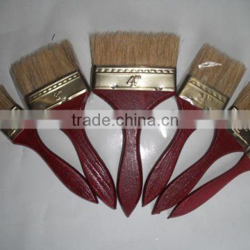 Promotional bristle flat paintbrush