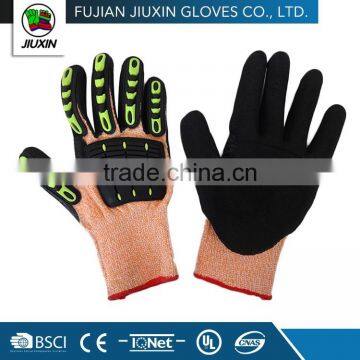 JX68F664 Jiuxin 10 HPPE(anti-cut) liner in 13 gauge Motorcycle Glove