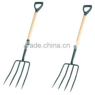 F117 Steel Material Varnish Sprayed Farming Tools&Garden Tools Fork