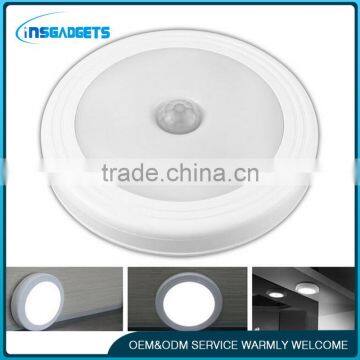 T0C28 Infrared IR Bright Motion Sensor Activated LED Wall Lights Night Light Auto On/Off Battery Operated for Hallway Pathway