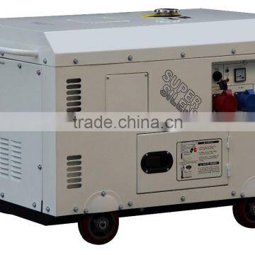 Electric Start 2 Cylider 220V380V Diesel Generators 10kw