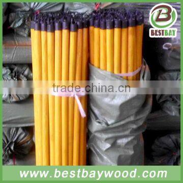 Long Handle Broom Pvc Coated,Hot Sales Colorful PVC Coated Wooden Broom Handle photo-2