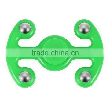 Fidget Hand Spinner Finger Toy Stress Reliever Killing Time Adults/Kids Green photo-2