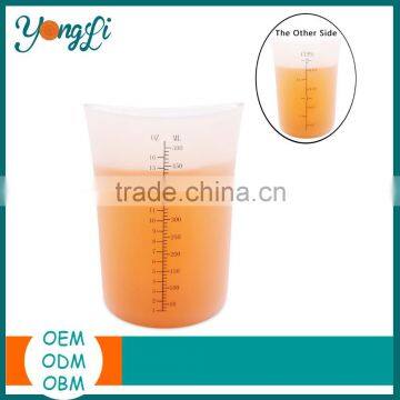 Wholesales Silicone Transparent Measuring Cups for Baking photo-3