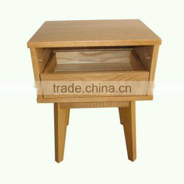 2 Drawer Solid Wood Bedside Cabinet photo-4